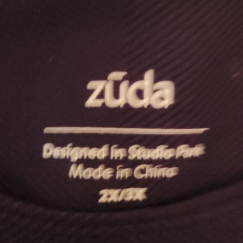 Zuda Athletic Black Long Sleeve Shirt Wimans Size 2X - Picture 2 of 8